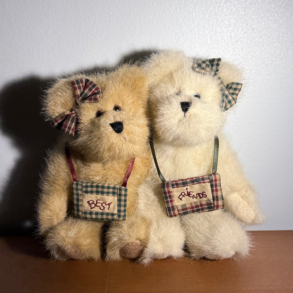 Vintage The Boyds Collection LTD 1988-2001 Bestest and Buddy True Friends Teddys
